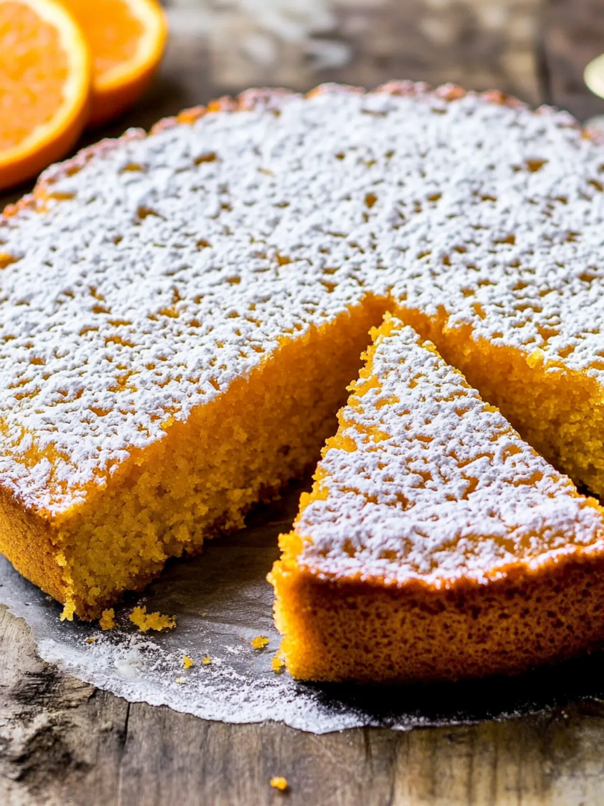 Flourless Tangerine Cake