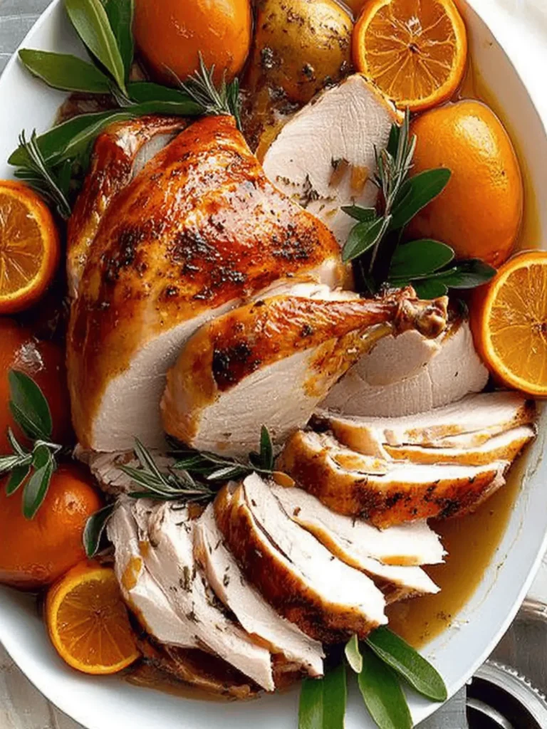 Herb-Roasted Turkey: Your Juiciest Holiday Delight Yet 2 Herb-Roasted Turkey