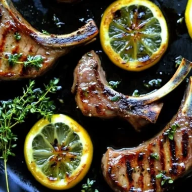 Easy Lemon Thyme Lamb Chops for a Quick Gourmet Dinner 10 Easy Lemon Thyme Lamb Chops