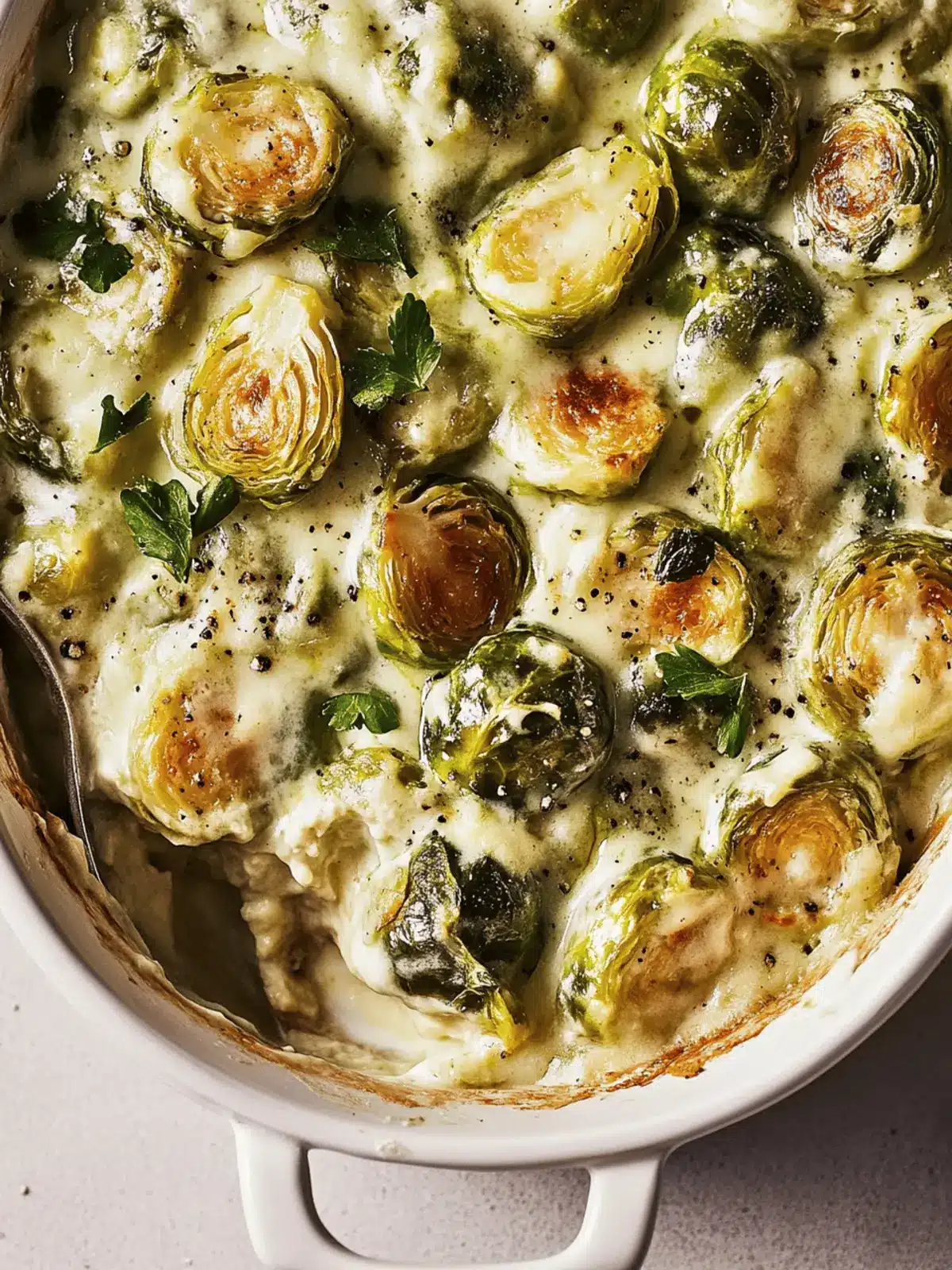 Creamed Brussels Sprouts