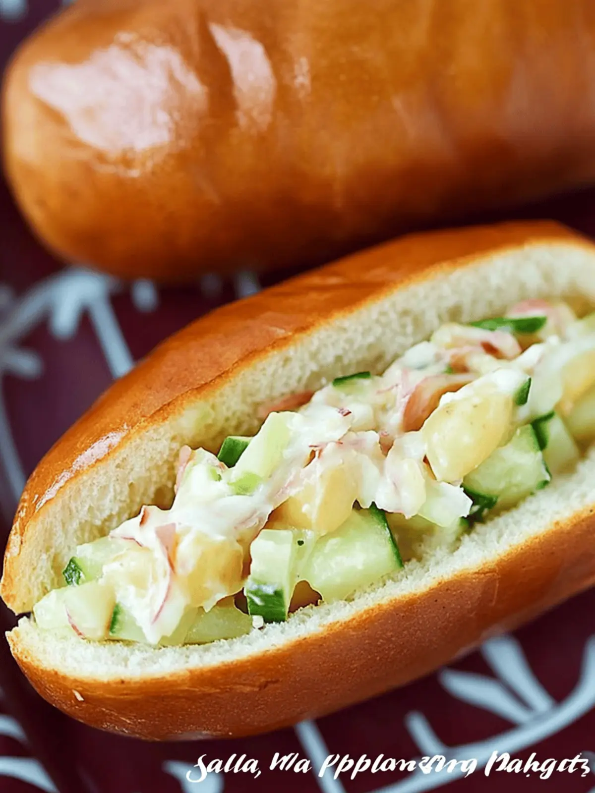 Korean Potato Salad Sandwich (Salada Ppang 사라다빵)