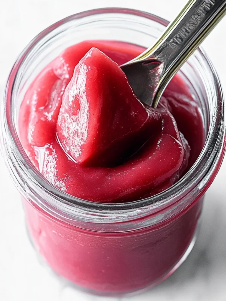 Homemade Easy Rhubarb Butter That's Sweet and Tangy Goodness 4 Easy Rhubarb Butter