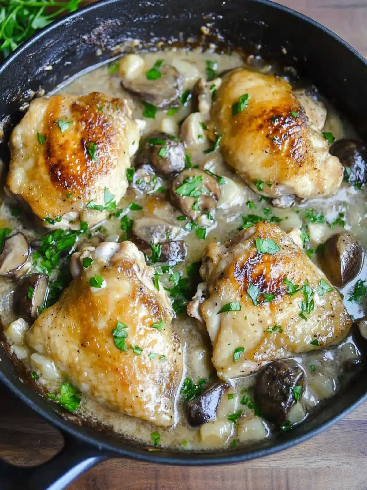 Savor Cozy Nights with Chicken Thighs Marsala Delight 5 Chicken Thighs Marsala