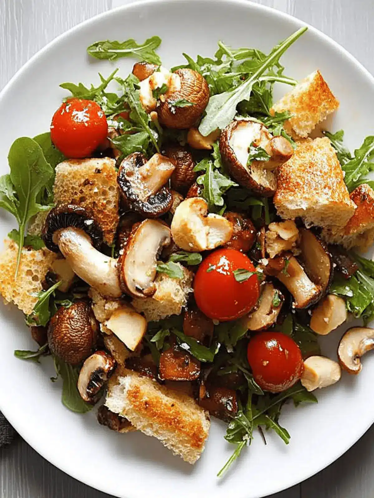 Mushroom Panzanella