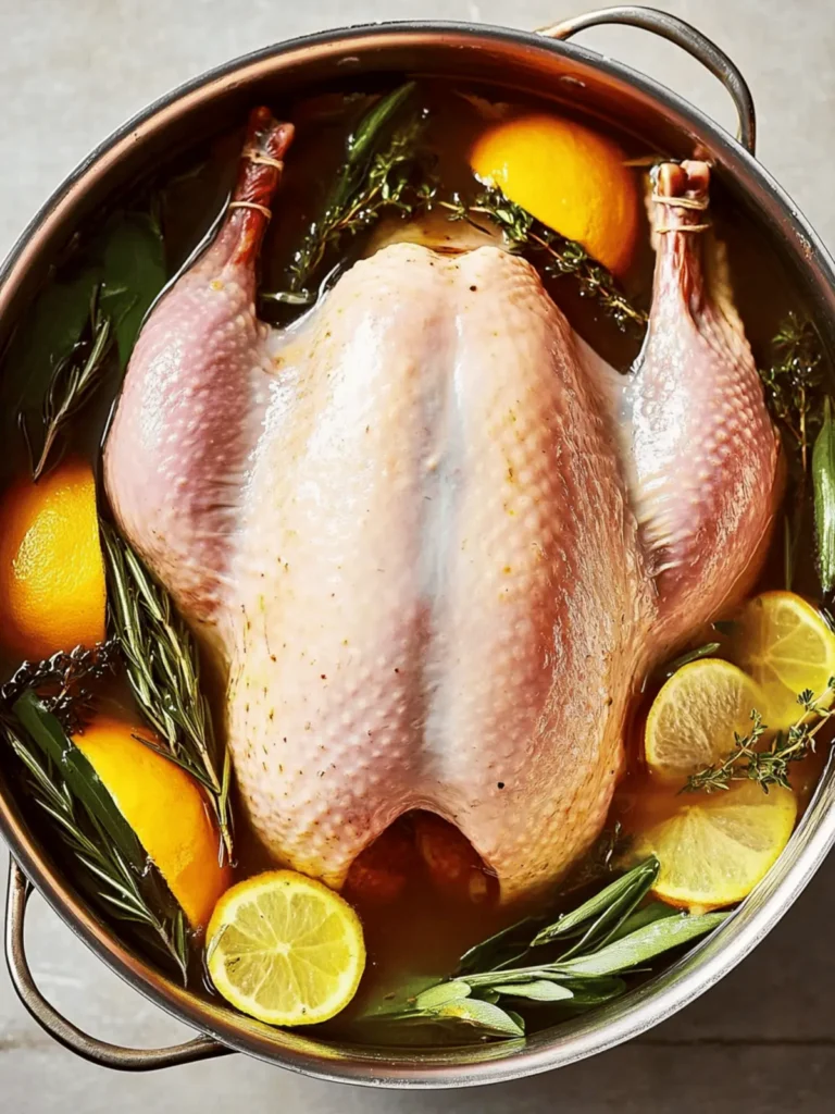 Ultimate Turkey Brine for a Mouthwatering Thanksgiving Roast 4 Turkey Brine