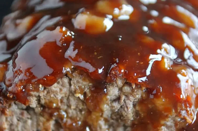 Bourbon Glazed Meatloaf