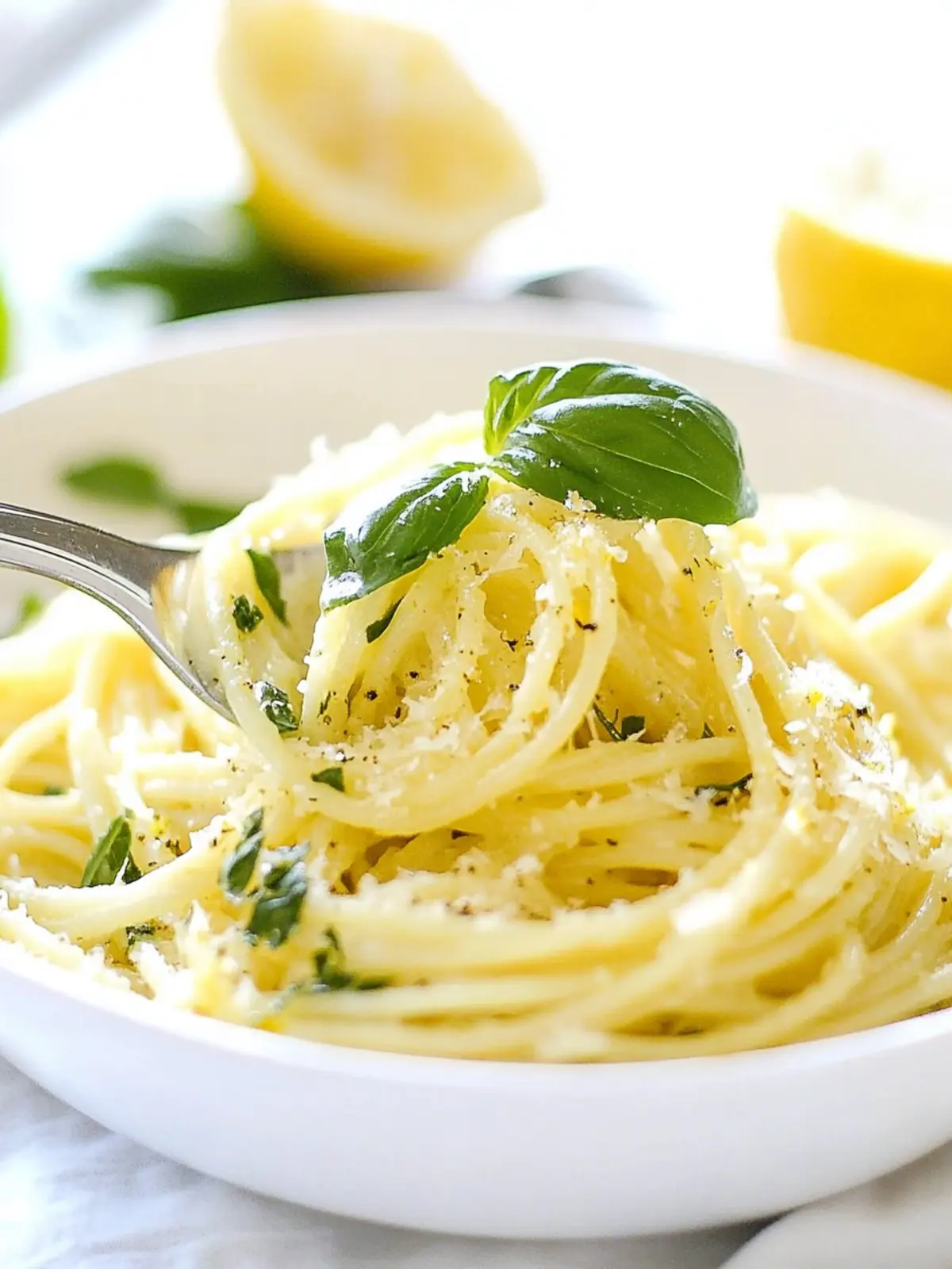 Giada's Lemon Spaghetti: Refreshing No-Cook Summer Bliss 4 Giada's Lemon Spaghetti