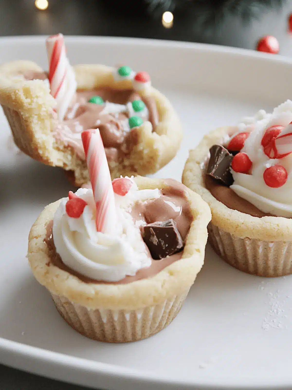 Reese’s Hot Chocolate Cookie Cups