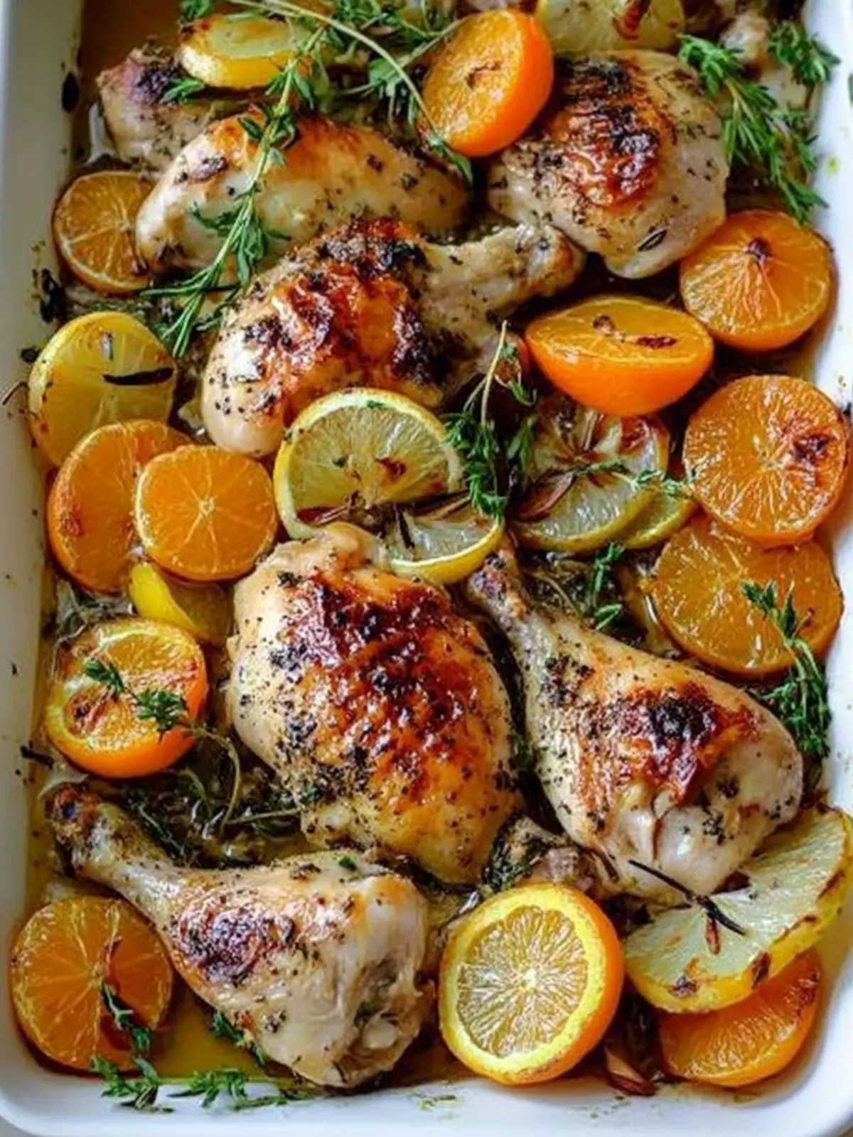 Roasted Chicken with Clementines: A Sweet Winter Feast 2 Roasted Chicken with Clementines