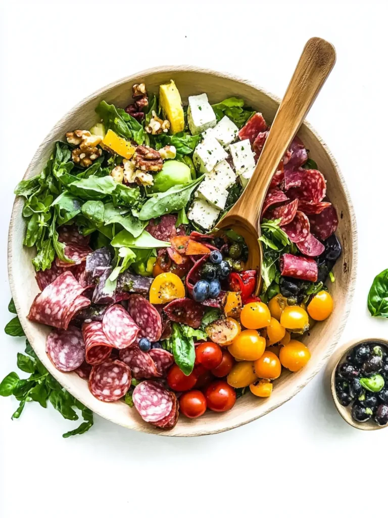 Charcuterie Salad: Your Ultimate Summer Flavor Adventure 3 Charcuterie Salad