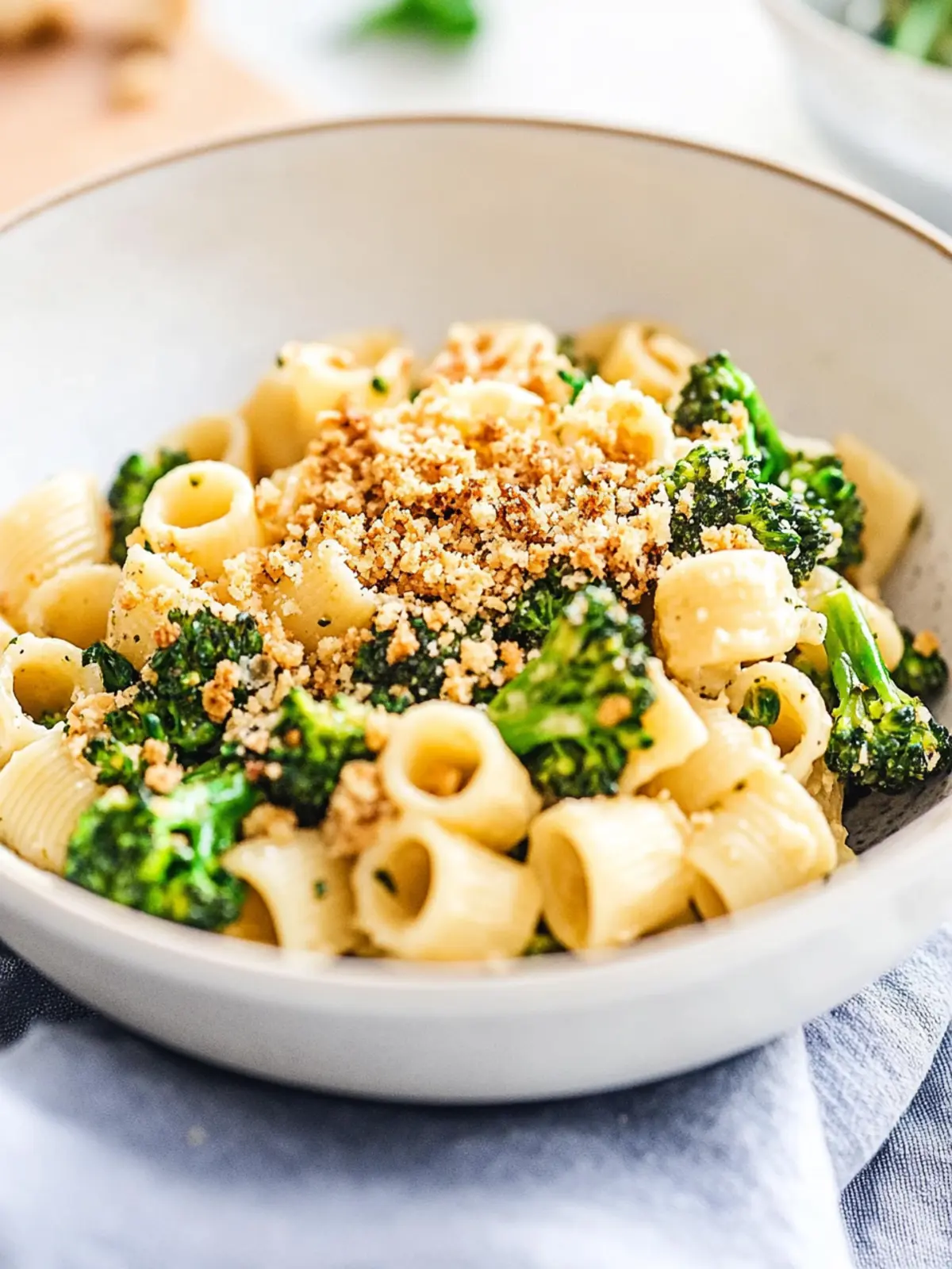 Pasta with Broccolini and Toasted Breadcrumbs