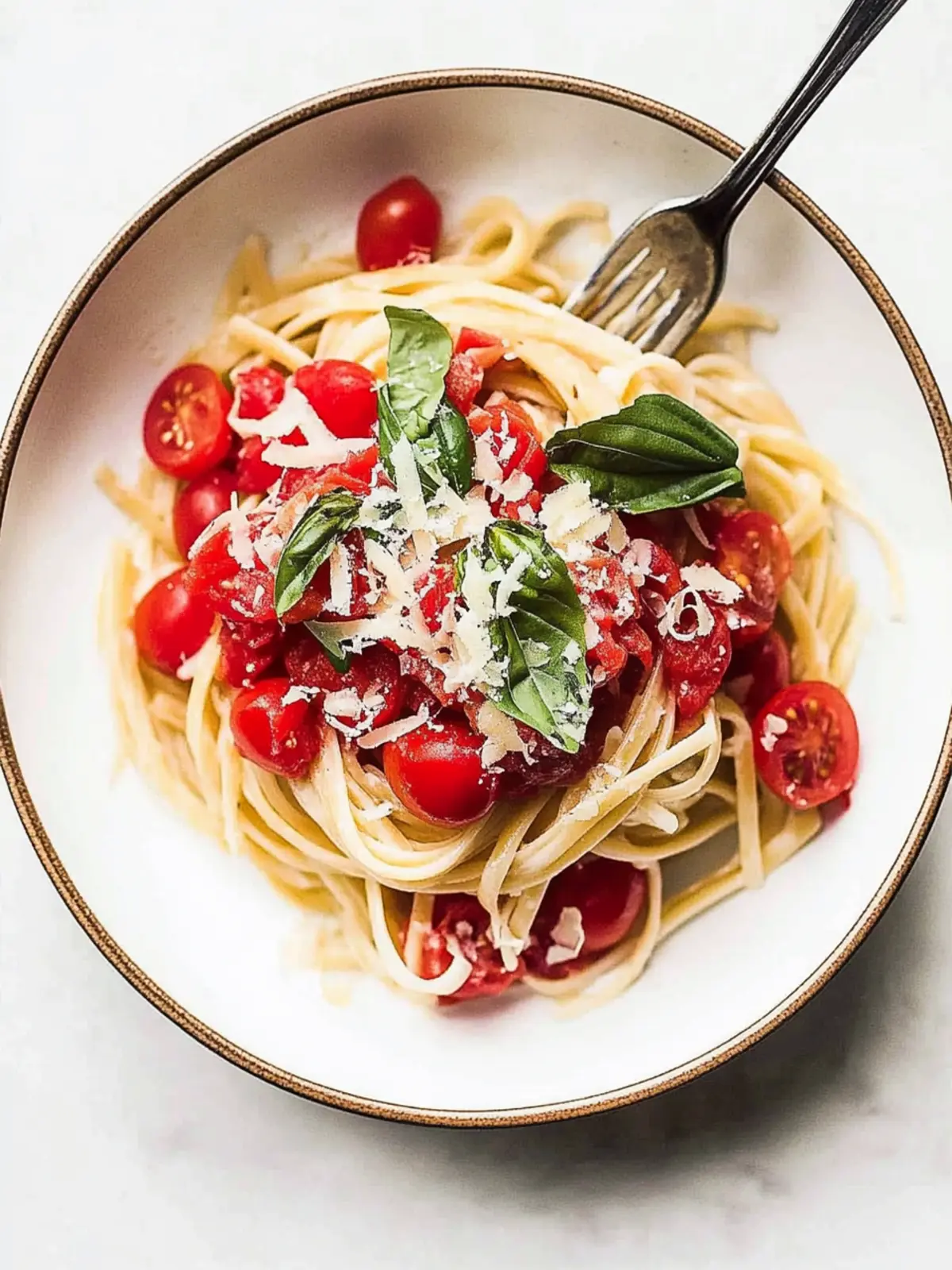 Easy Pasta Alla Checca