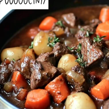 Ina Garten's Beef Bourguignon: Cozy Comfort Made Easy 10 Ina Garten's Beef Bourguignon