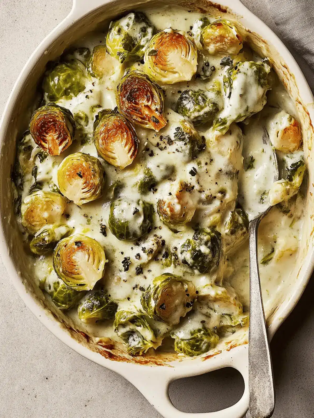 Creamed Brussels Sprouts