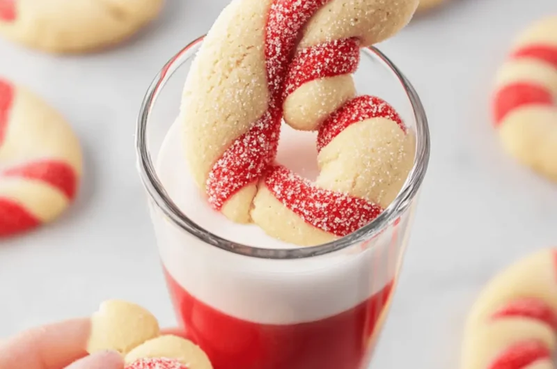 Candy Cane Cookies