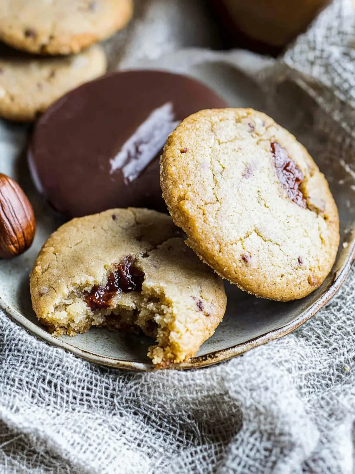 Coffee Hazelnut Shortbread Cookies That Melt in Your Mouth 4 Coffee Hazelnut Shortbread Cookies • Melt in Your Mouth!