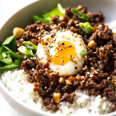 Easy Korean Beef Rice Bowls (30 minutes!)