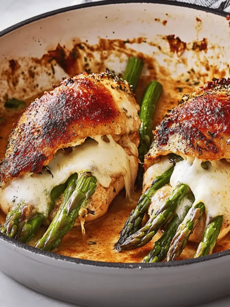 Cheesy Asparagus Stuffed Chicken for Quick Comfort Dinners 4 Cheesy Asparagus Stuffed Chicken