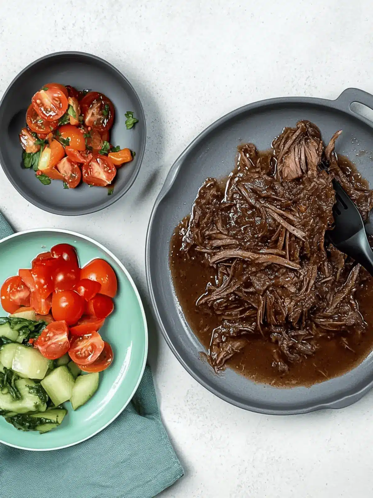 Slow-Cooked Mediterranean Braised Beef