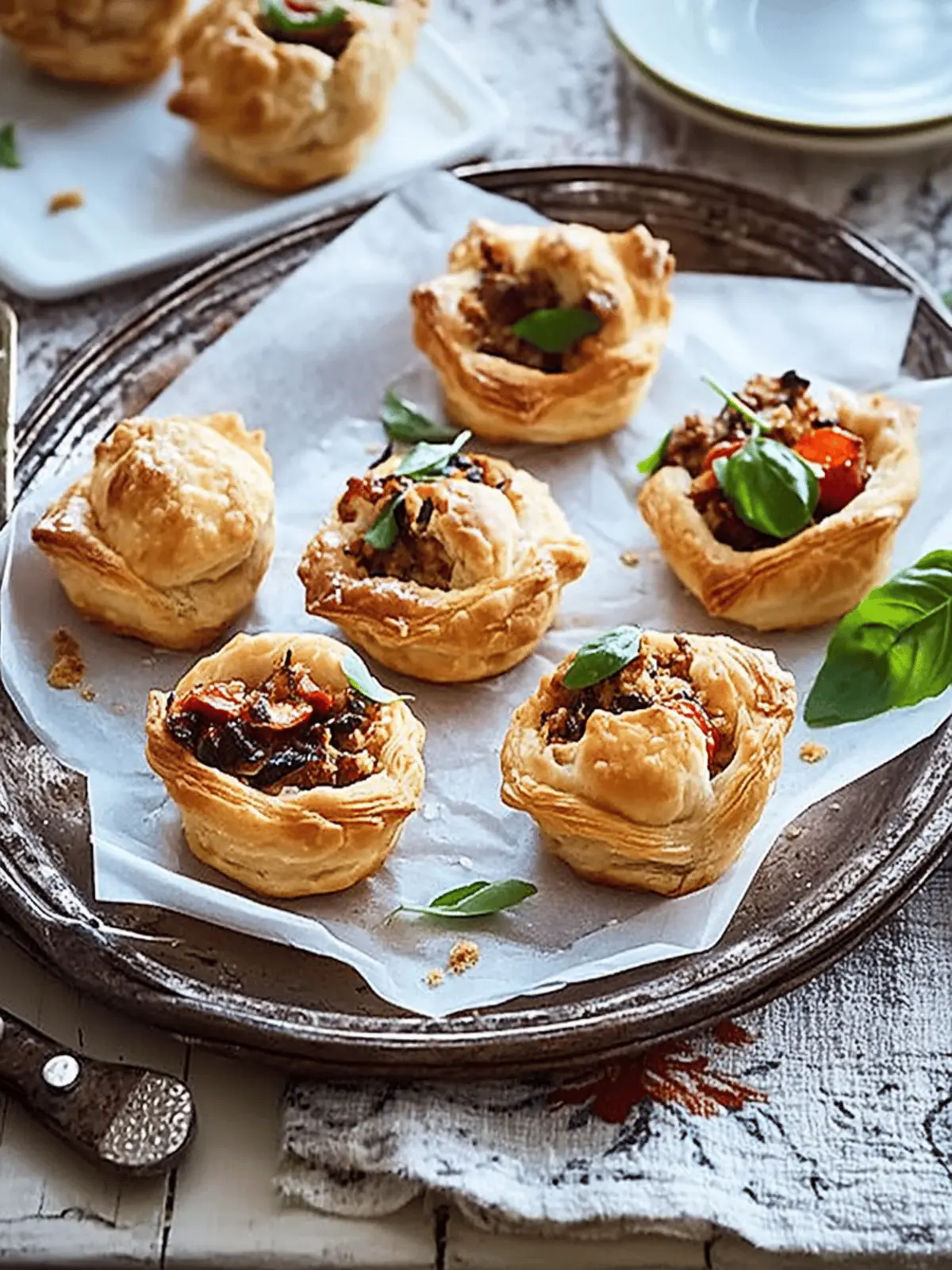 Nana’s little mince savouries