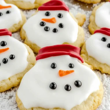 Melted Snowman Cookies (3 Ways)