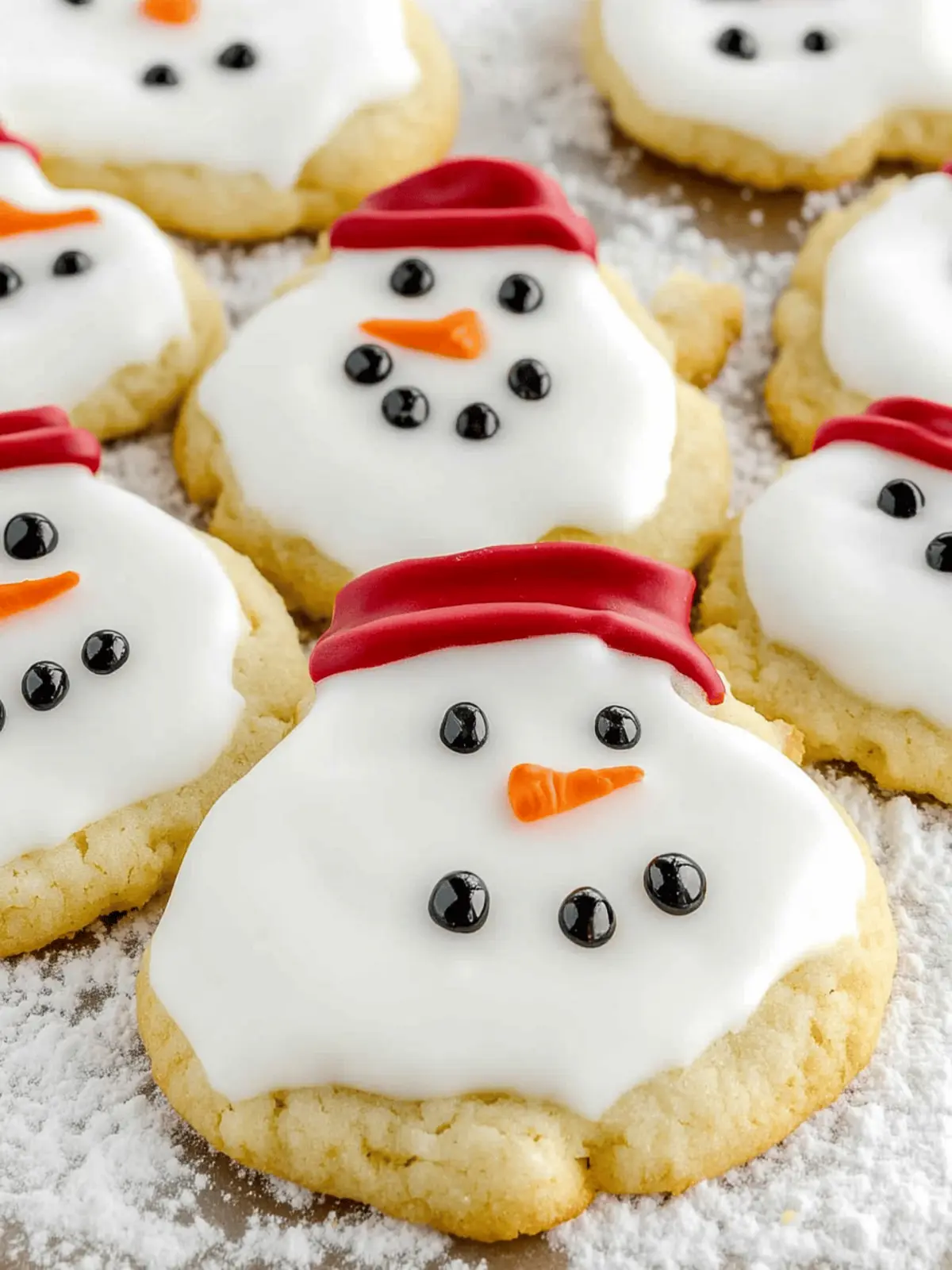 Melted Snowman Cookies 3 Ways to Bring Holiday Joy 5 Melted Snowman Cookies (3 Ways)
