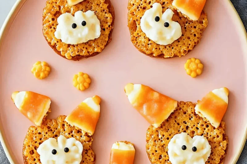 Rice Krispie Candy Corn: A Sweet Fall Treat