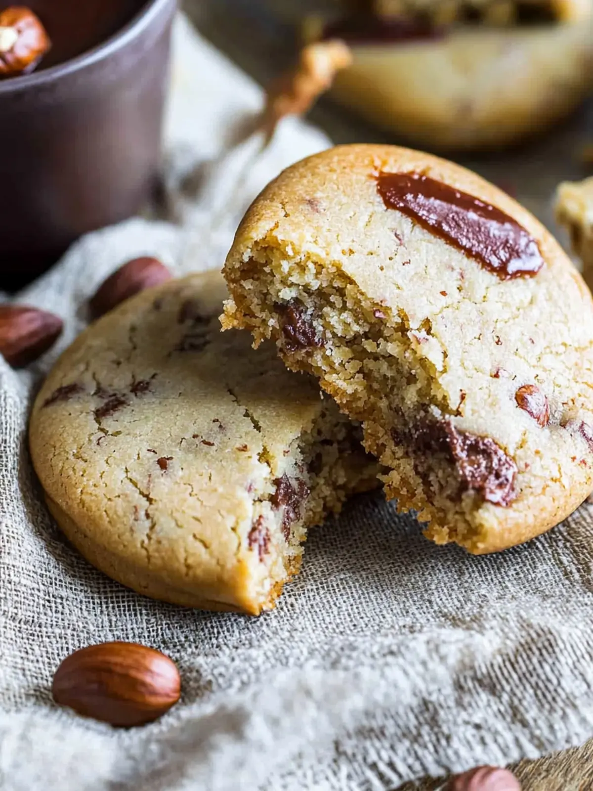 Coffee Hazelnut Shortbread Cookies That Melt in Your Mouth 3 Coffee Hazelnut Shortbread Cookies • Melt in Your Mouth!