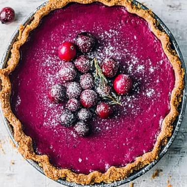 Delicious Cranberry Pie with a Crunchy Gingersnap Twist 10 Cranberry Pie