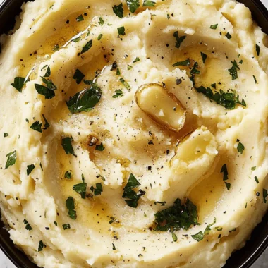 Creamy Garlic Mashed Potatoes with Balsamic Bliss 9 Garlic Mashed Potatoes