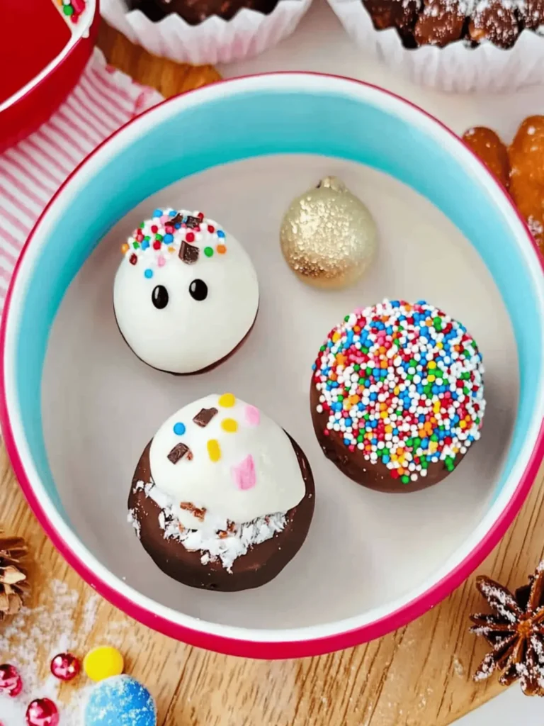 Christmas Hot Chocolate Bombs | 3 Festive Filled Cocoa Balls 3 Christmas Hot Chocolate Bombs | 3 Festive Filled Cocoa Balls