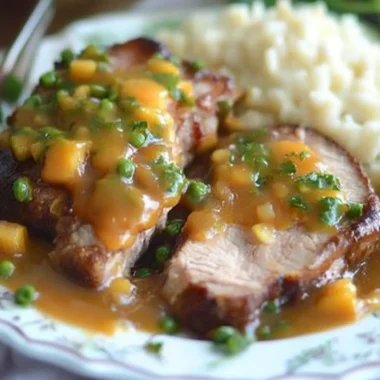 Slow Cooked Peach Barbecue Smothered Pork Chops for Easy Dining 10 Slow Cooked Peach Barbecue Smothered Pork Chops