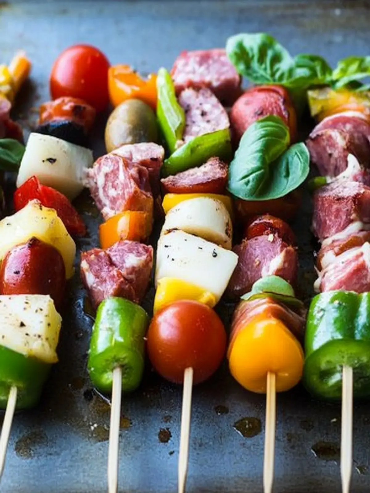 Delicious Antipasto Skewers: Customize Your Perfect Bite 3 Antipasto Skewers