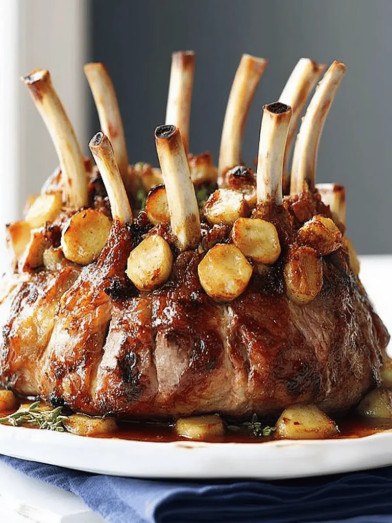 Crown Roast of Pork: Elevate Your Festive Dinner Game 3 Crown Roast of Pork