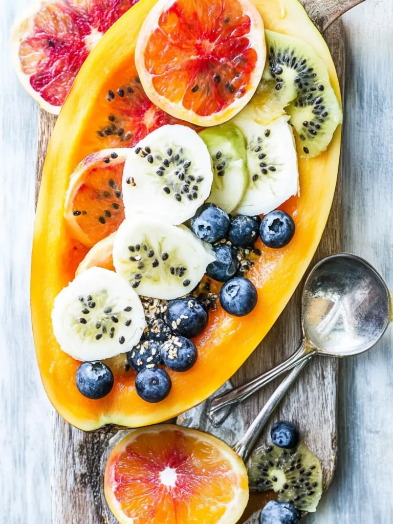 Delicious Papaya Boats: Your Vibrant Vegan Breakfast Treat 3 Papaya Boats