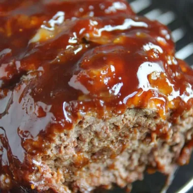 Bourbon Glazed Meatloaf