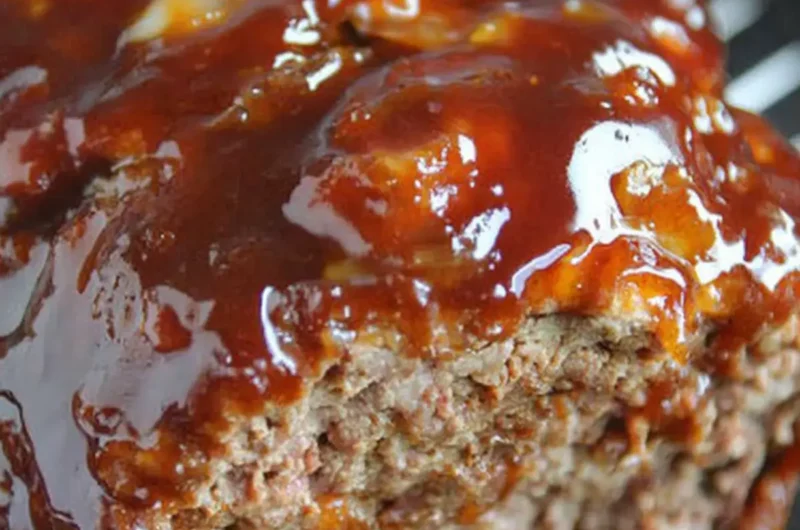 Bourbon Glazed Meatloaf