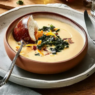 Slow-Cooker Cheddar Soup