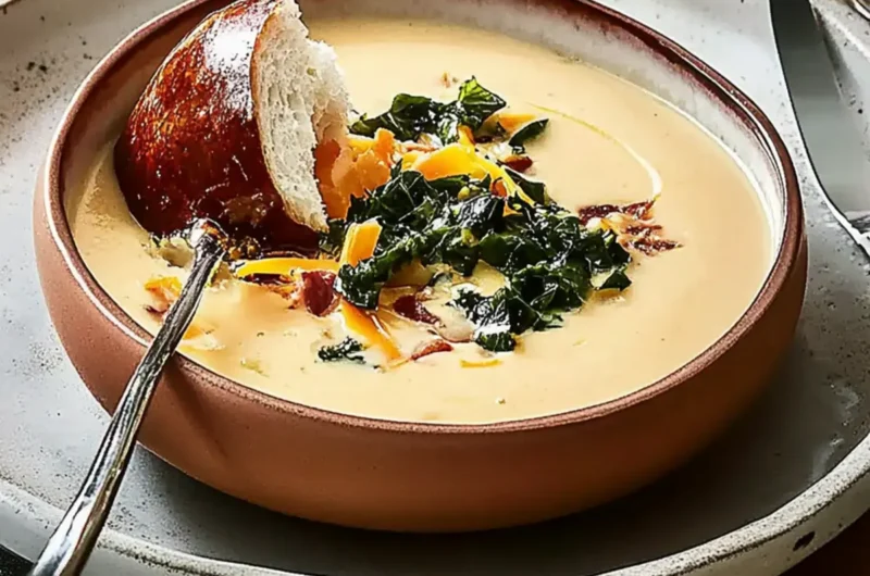 Slow-Cooker Cheddar Soup