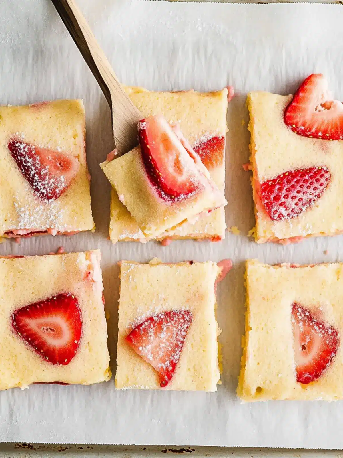 Strawberry Sheet Pan Pancakes