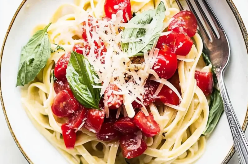 Easy Pasta Alla Checca