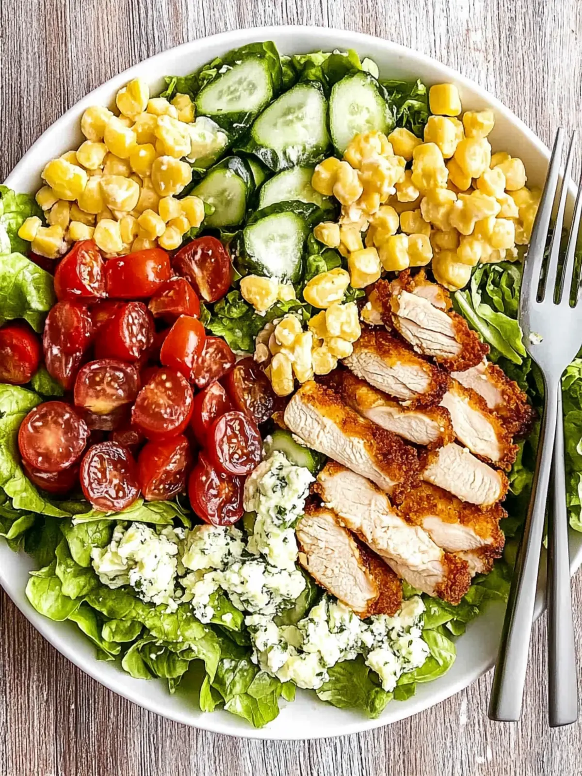 Fried Chicken Cobb Salad