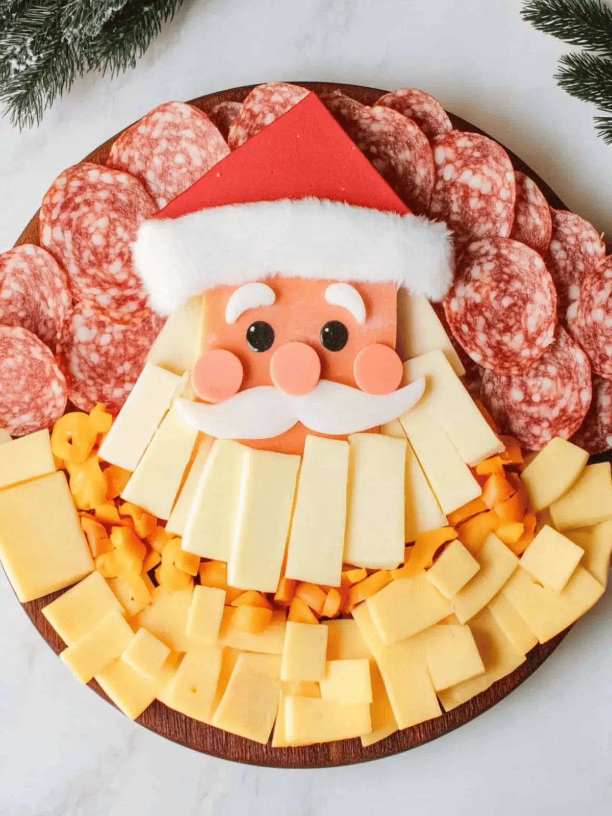 Easy Santa Christmas Cheese Board: Fun Festive Snack for All 2 Easy Santa Christmas Cheese Board