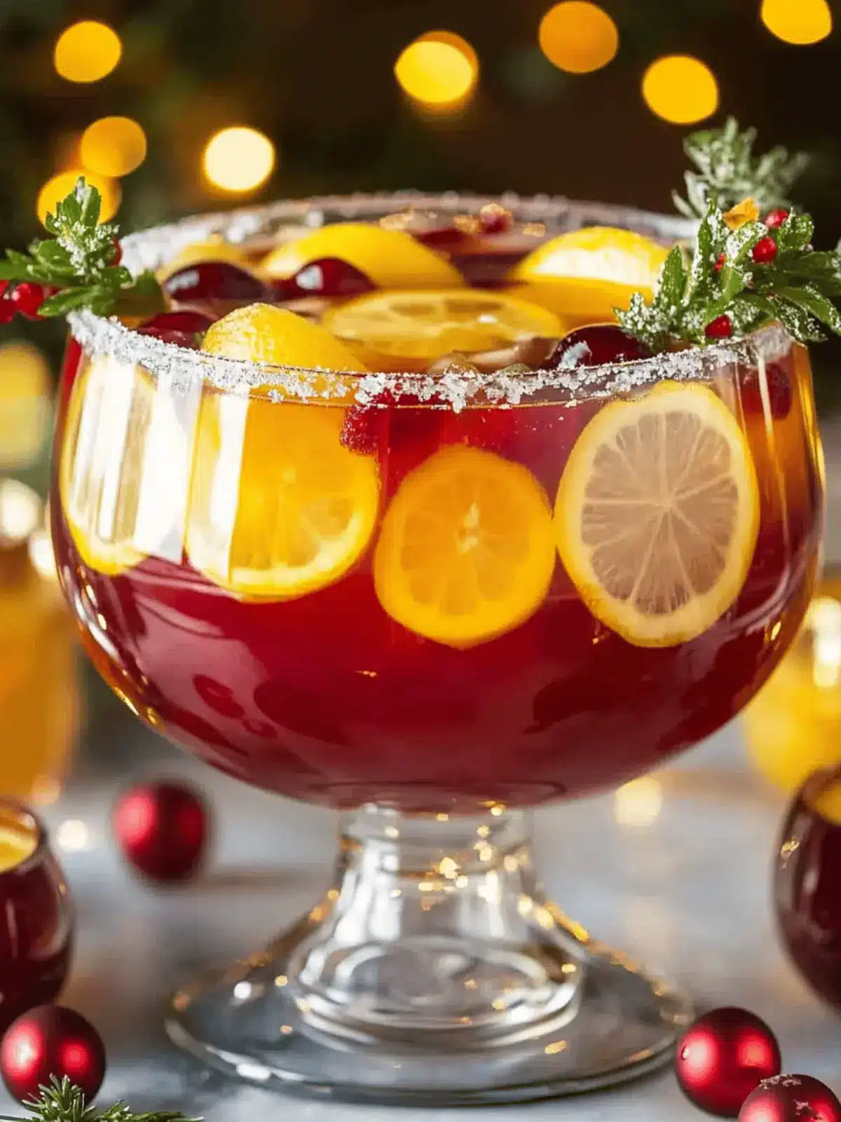 Delicious Christmas Punch Cocktail for a Festive Celebration 4 Christmas Punch Cocktail