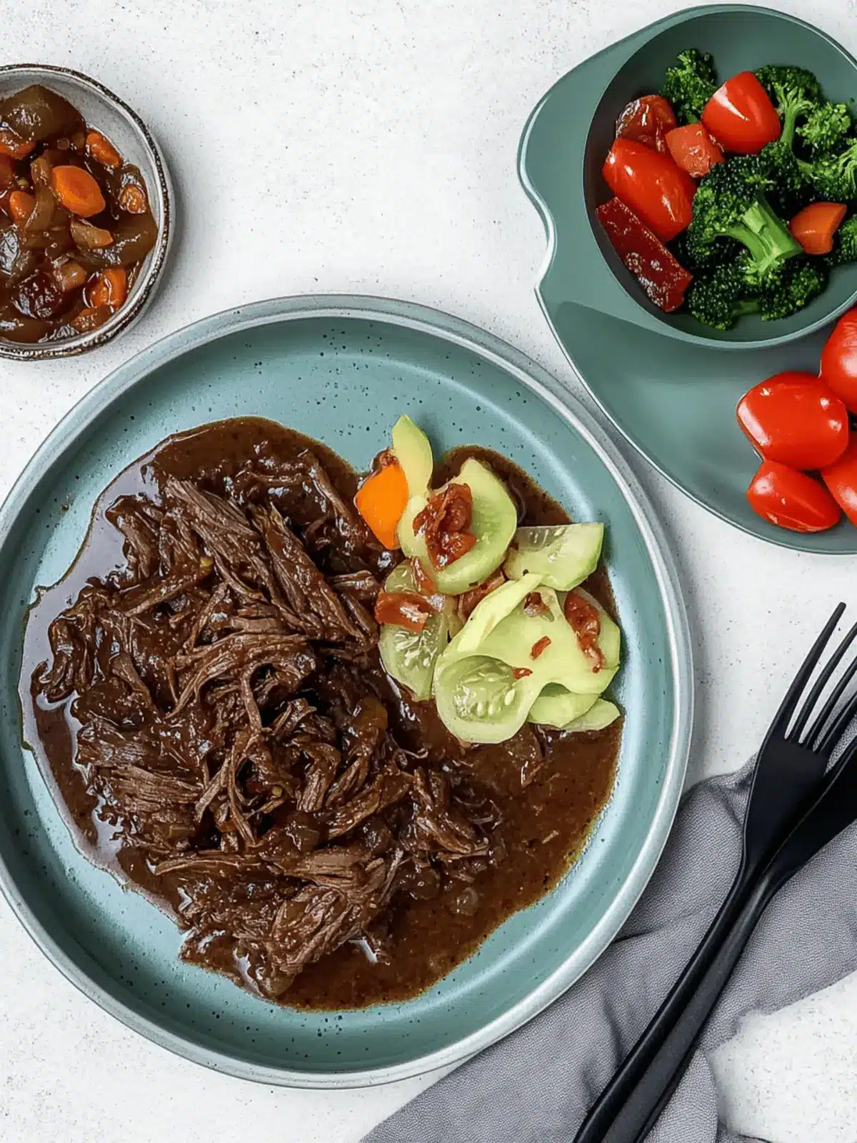 Slow-Cooked Mediterranean Braised Beef