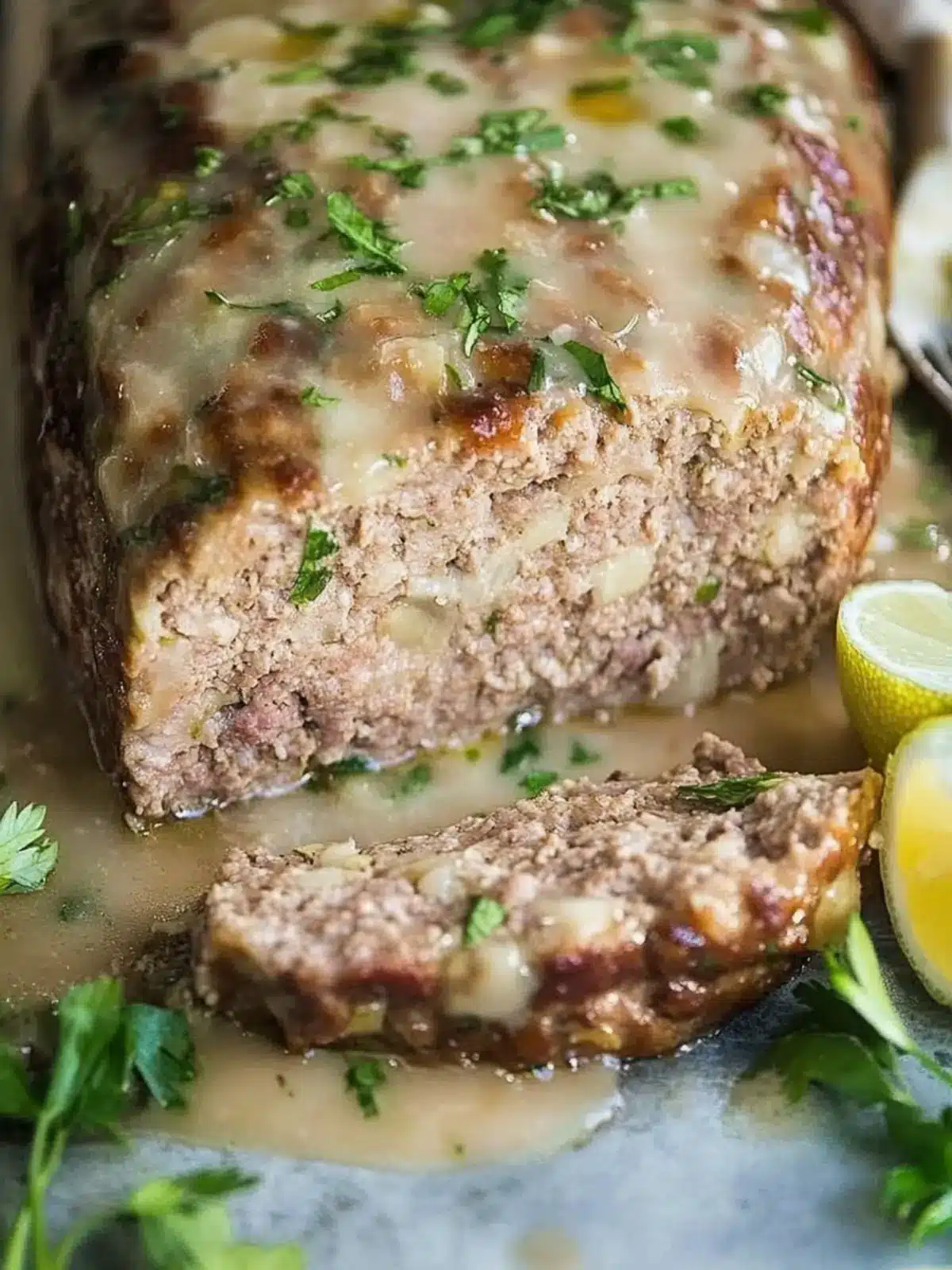 Mouthwatering 1770 House Meatloaf with Garlic Gravy Delight 2 1770 House Meatloaf