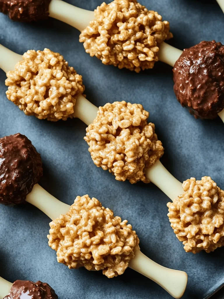 Turkey Leg Rice Krispies Treats for a Fun Holiday Twist 2 Turkey Leg Rice Krispies