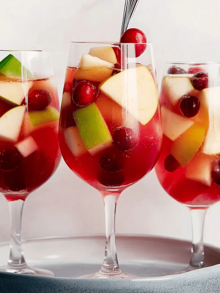 Festive Cranberry-Apple Sangria for Holiday Cheer 3 Cranberry-Apple Sangria