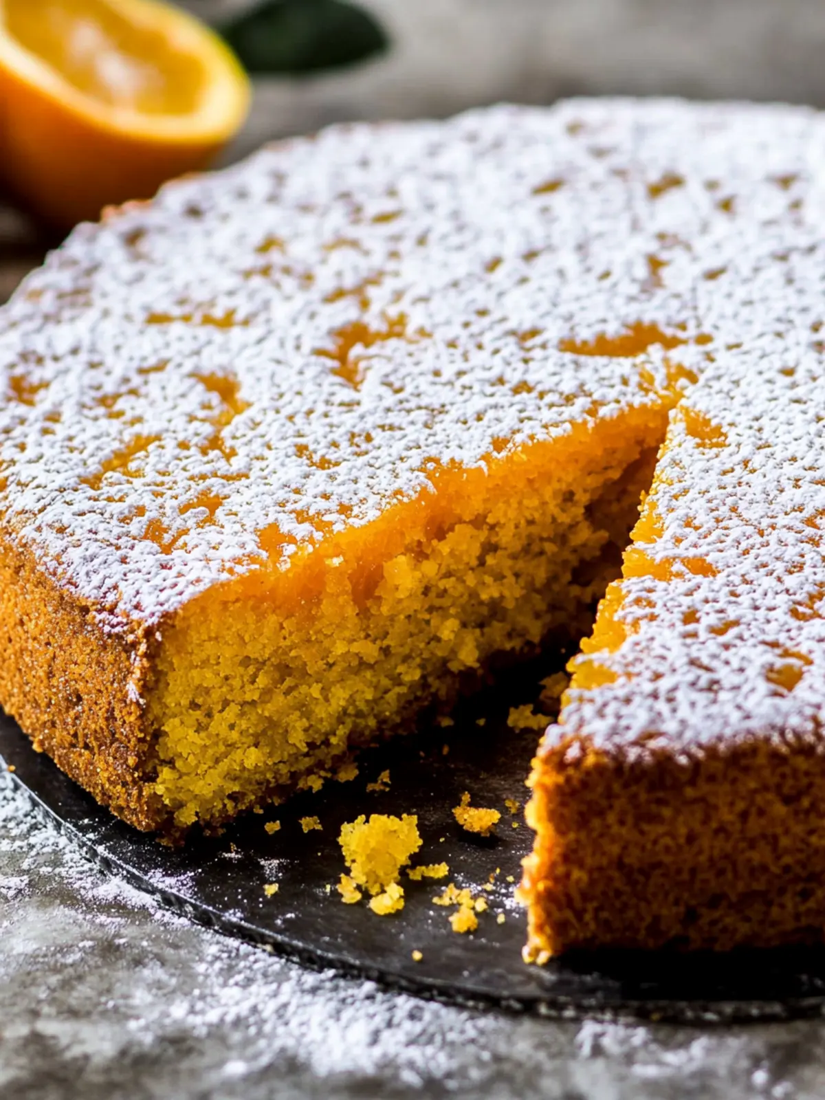 Flourless Tangerine Cake