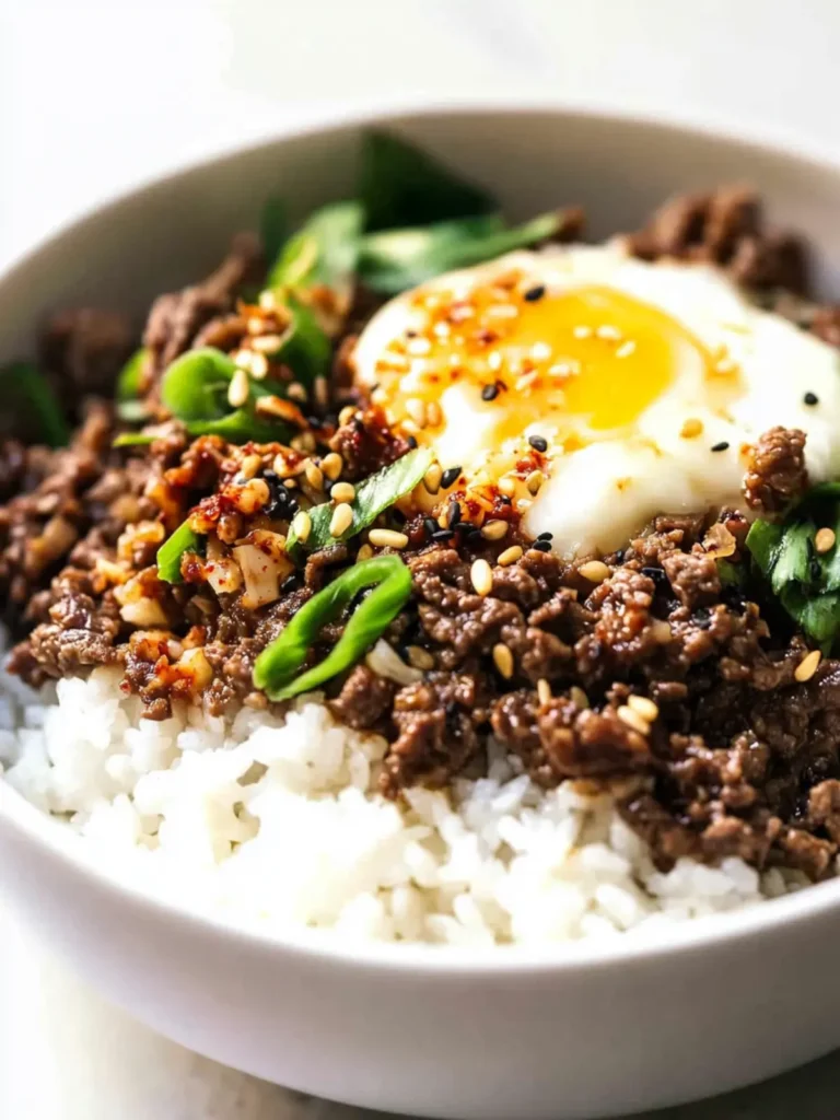 Easy Korean Beef Rice Bowls (30 minutes!)